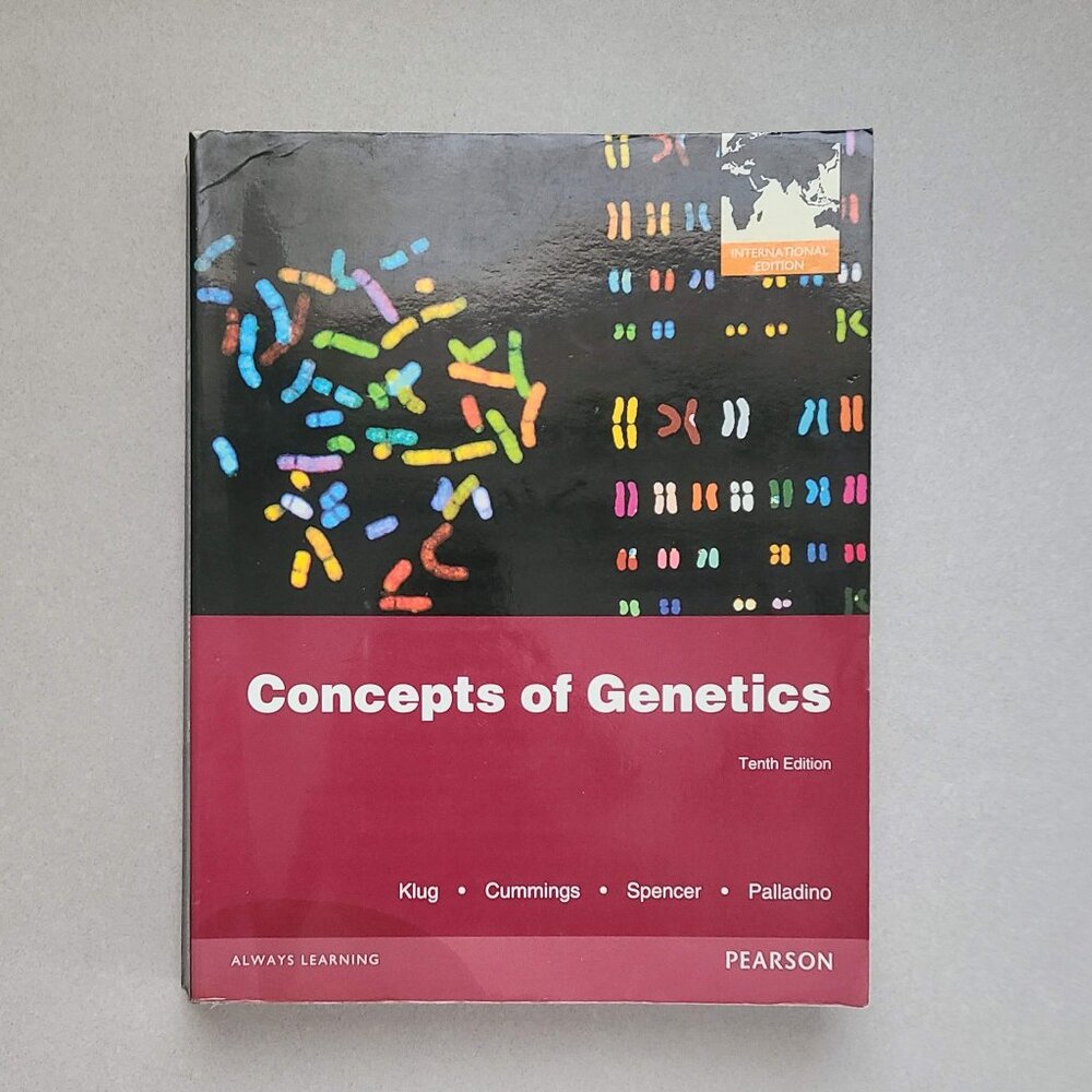 Concepts of Genetics Textbook